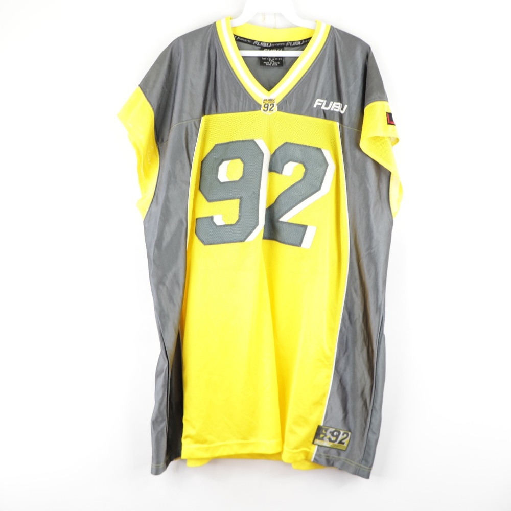 Vtg Fubu Streetwear Mens 2XL Basketball Jersey #92